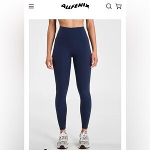 All Fenix Madison Core 7/8 Navy High-Rise Leggings NWT